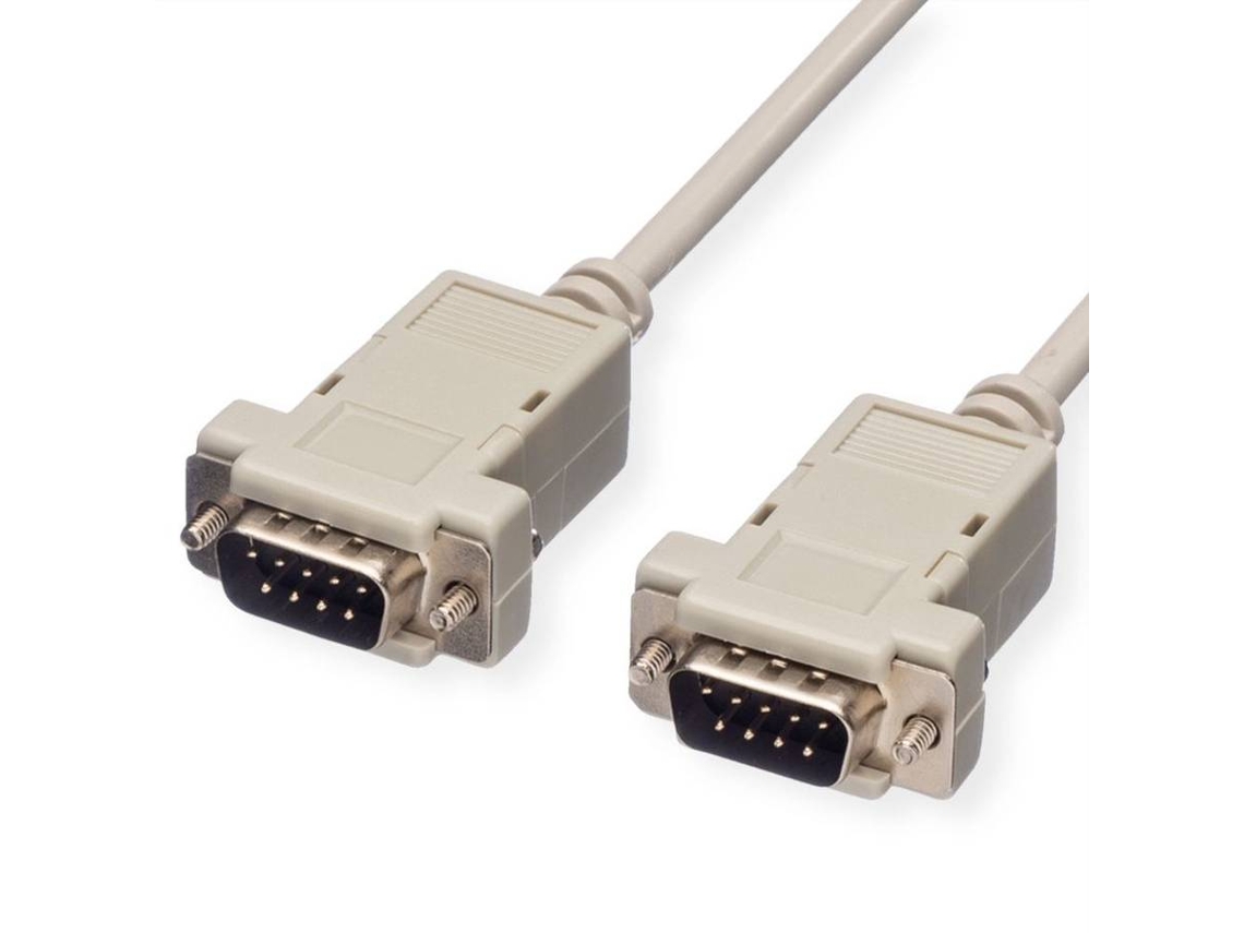 Cabo VALUE (RS232 DB9 - 1.8m - Branco)