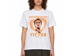 Rockinstone Hunger Games Finnick Is My Victor White T-shirt Size:m