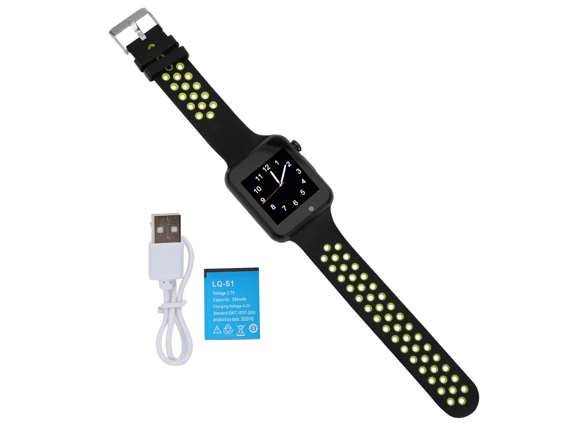 Reloj Inteligente Bluetooth C5 Deportivo Con Contador De Pasos Pantalla Táctil Tarjeta Sim Verde