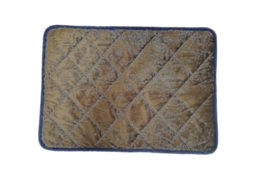 Almohada Autocalentante para Mascotas, Perro y Gato, Colchón Calefactor, Lavable, Marrón S/MARCA