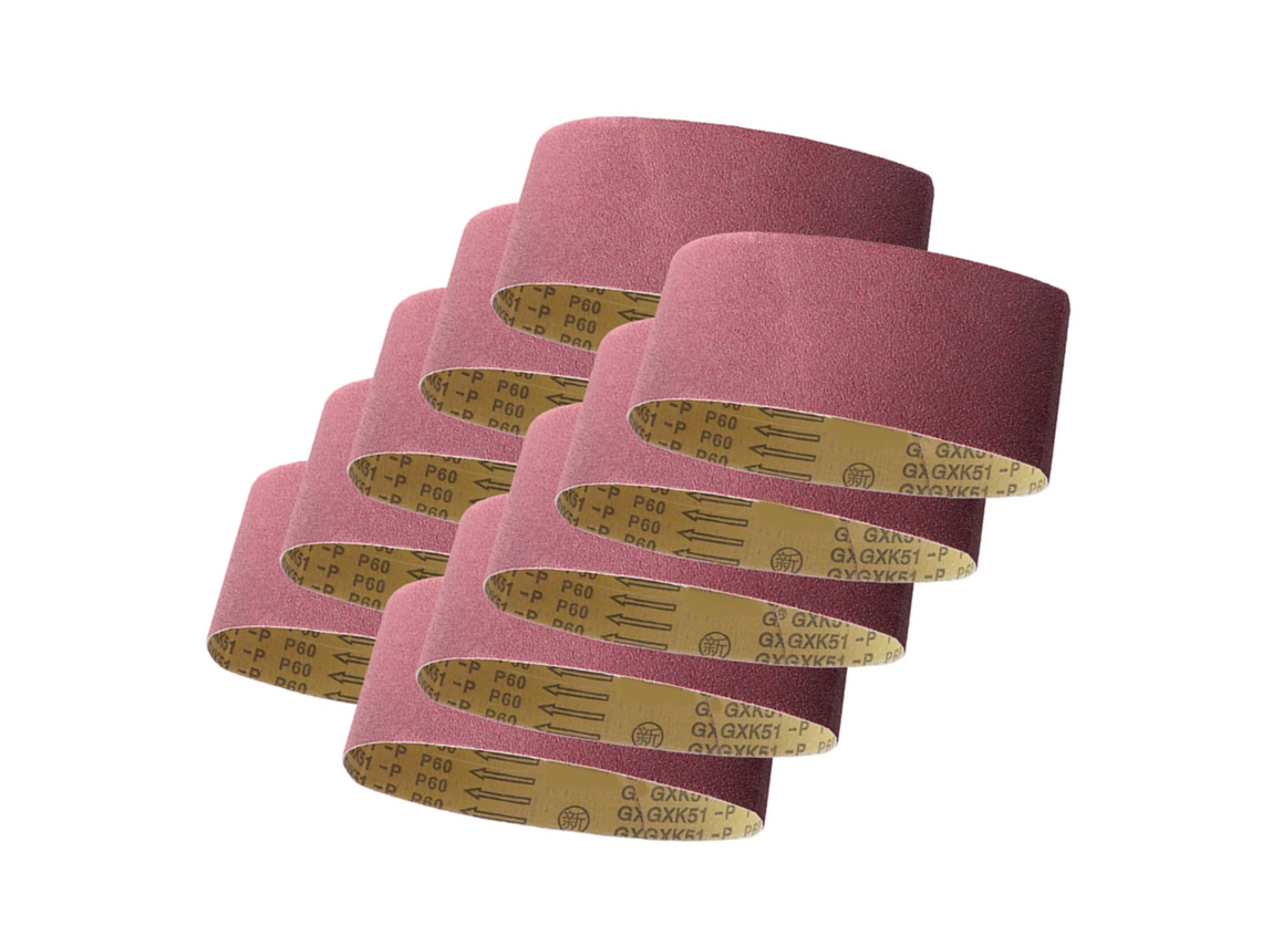 Laxiscreed Banda De Lixa 80 Grit Para Acabamento De Metais E Madeiras
