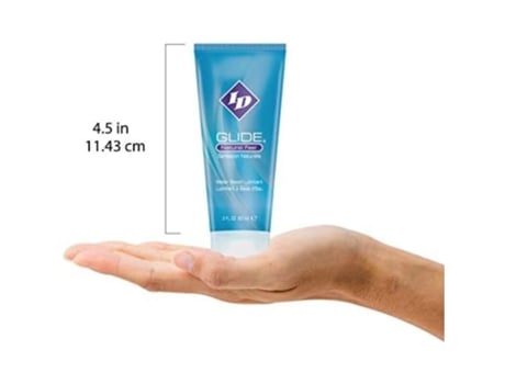 ID GLIDE Lubrificante Base de Gua Tubo de Viagem Ultra Duradouro 60 Ml