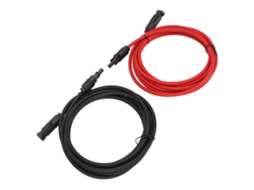 Cabo De Extensão Solar Laxiscreed De 6mm² Com Isolamento De Cobre Para Sistemas Rv Pv