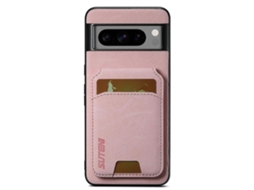 Capa Litchi Texture Vertical Card Holder Protetora Para Google Google Pixel 8 Pro Veanxin