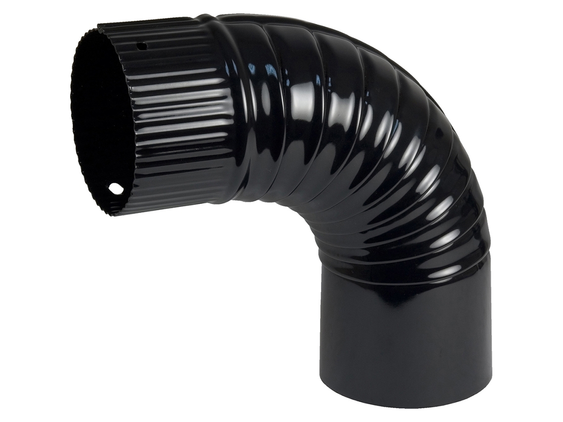 Codo estufa 90º Theca vitrificado de 125 mm
