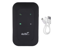 Roteador Wifi Móvel Portátil 4g Com Slot Para Cartão Sim, Suportando Conexões De 10 Dispositivos