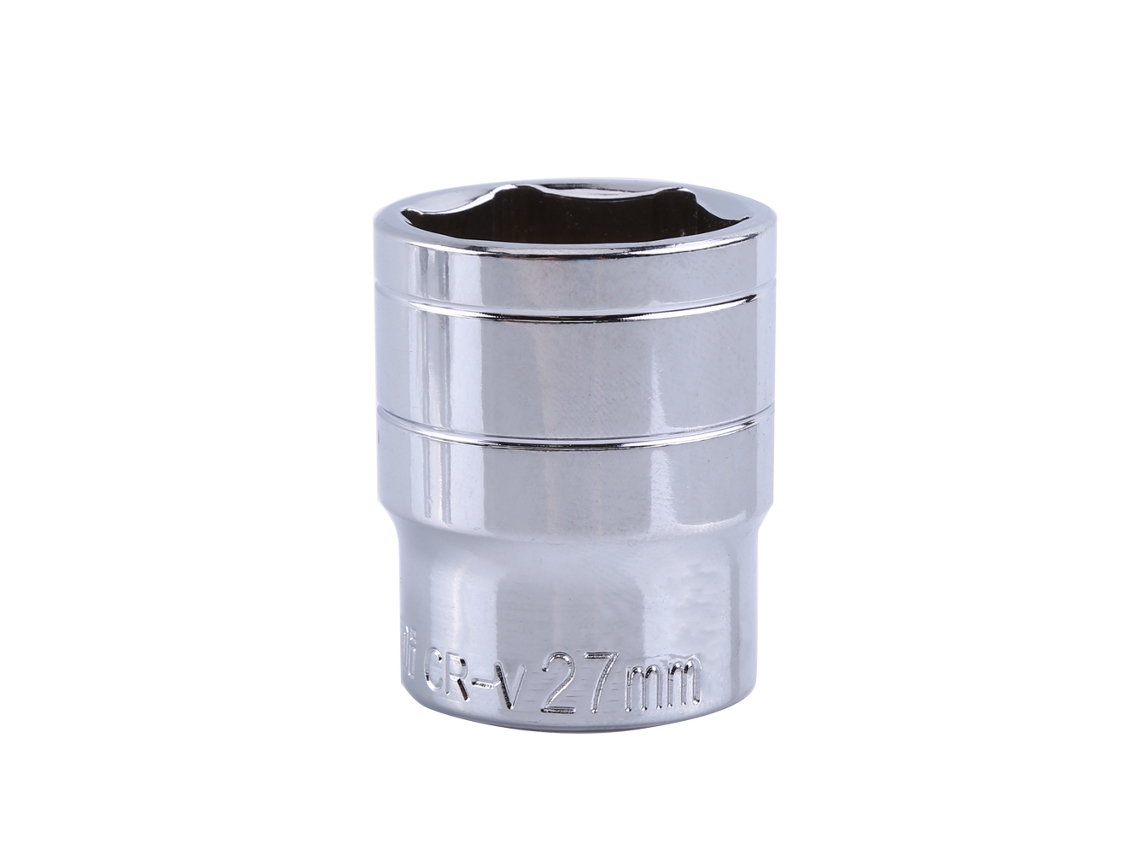 Ferramenta Manga Hexagonal Curta YURU em Liga de Cromo de 27mm para Automóveis e Bicicletas