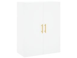 Wall Mounted Cabinet, Wall Mounted Cabinets Vidaxl Branco Madeira Processada (n/a)