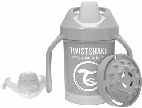 TWISTSHAKE - Copo  Cinza 230 ml +4m Copo  Cinza 230 ml +4m