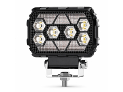 Farol De Trabalho Led Quadrado 30 W Para Todo-o-terreno, Luz Principal Branca E Drl Amarelo, Fixo Sequencial E Flash