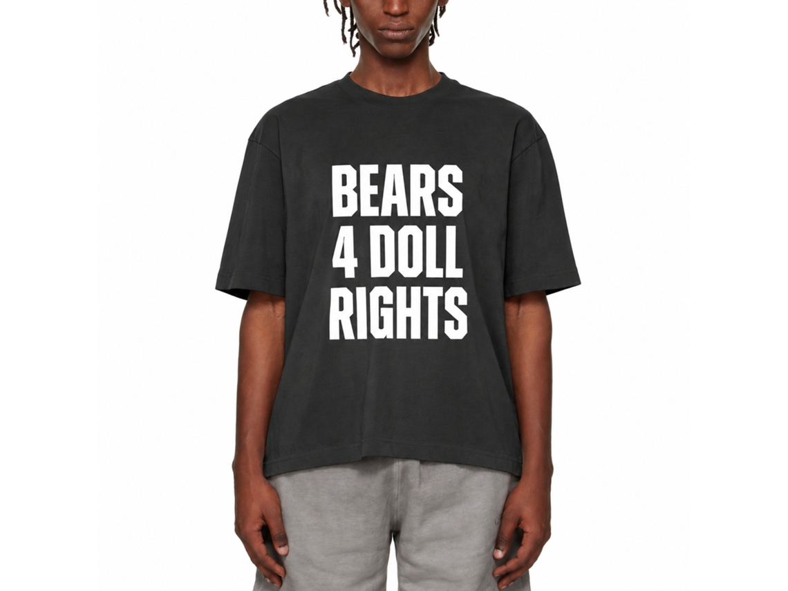 Rockinstone Bears 4 Doll Rights Depecheload T Shirt Unique Designer Style