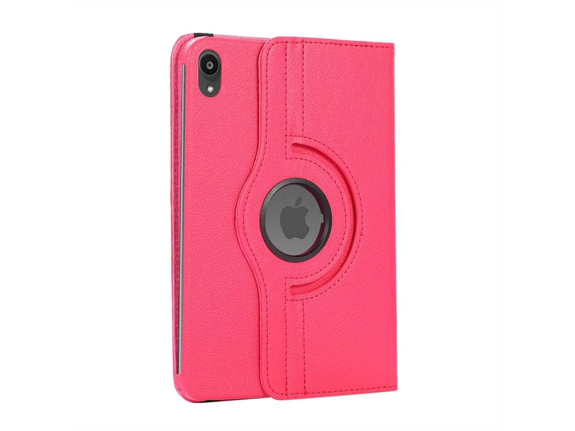 Capa Com Teclado Bluetooth Compatível Com Ipad Air 3/pro 10.5", Giratória 360°, Suporte Integrado, Cor Rosa