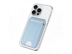 Carteira Magsafe HENTEN HOME para iPhone 17/16/15/14/13/12, vermelha