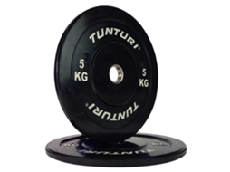 Disco Bumper Plate Preto 5 kgtunturi
