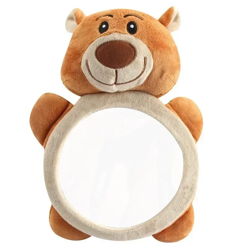 Espelho Retrovisor do Banco Traseiro, Monitor Infantil para Carro MDUG (ursinho)