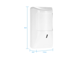 Sensor De Movimento Pir Anti-pet Com Duas Infravermelhos Alarme Residencial