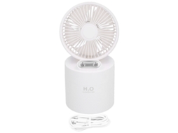 Mini Ventilador Usb com Umidificador de Névoa Dupla 4000mah LAXISCREED