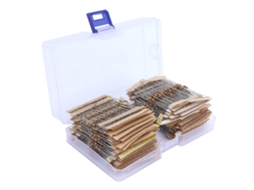 Kit De Resistores Laxiscreed Com 122 Valores E Tolerância De 5% Em Filme De Carbono