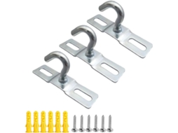 3 Ganchos de Teto de 68 Mm para Candelabros DUREFORWARD