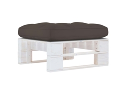 Pallet Ottoman, Pallet Ottomans Vidaxl Branco Madeira De Pinho (n/a)