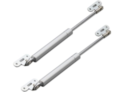 Haste De Suporte Com Mola A Gás Para Armários, Amortecedores A Gás Para Portas E Tampas Com Suporte, Cor Prata, Pacote