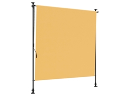 Vidaxl Cortina Rolô Exterior Areia 100 X 270 Cm