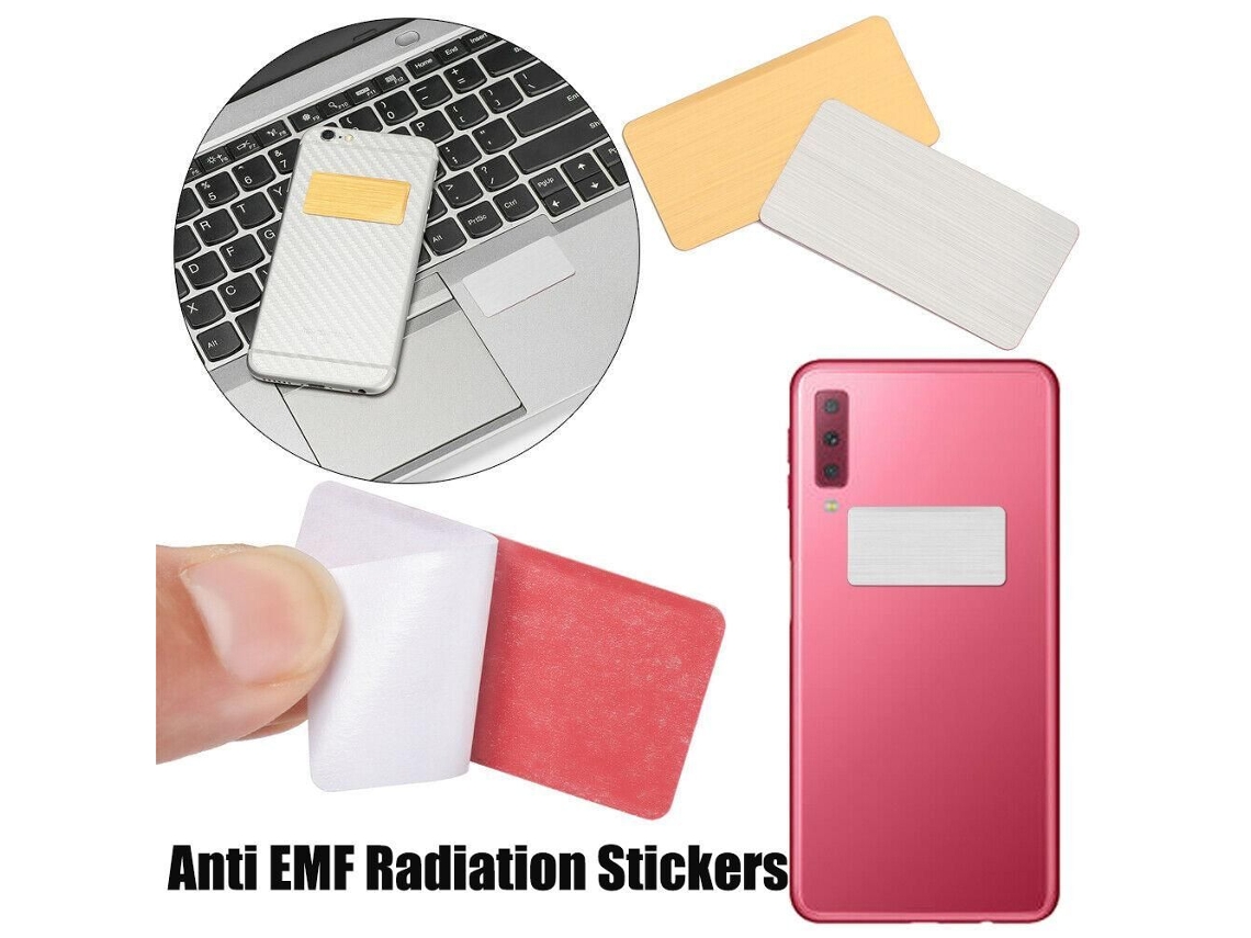 Adesivo Protetor Anti-radiação, Adesivo Protetor De Telefone, Proteção Emf - Prateado SUNNY SPACES