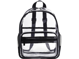 Mochila Transparente Para Jardim De Infância| Fofa, Rosa/ Preta/ Verde- Mochilas Livros Escolares E Cadernos