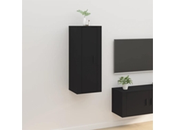 Vidaxl Móvel De Tv De Parede 40x34,5x100 Cm Preto
