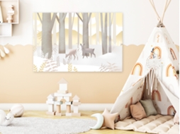 Quadro ARTGEIST Fairy-Tale Forest (1 Part) Vertical - Third Variant (60x40)