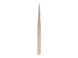 Pinça De Cílios Extensos Aço Inox Precisão Alta Dureza Profissional Pinça Retangular Dourada