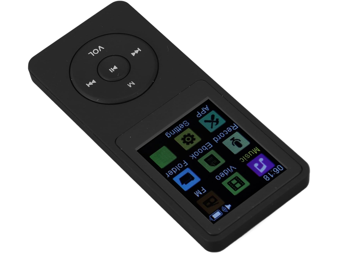Reprodutor De Mp3 Bluetooth, Reprodutor De Música Mp3, Reprodutor De Mp4 Com Tela Lcd 1, 82 Polegadas, Compatível Com