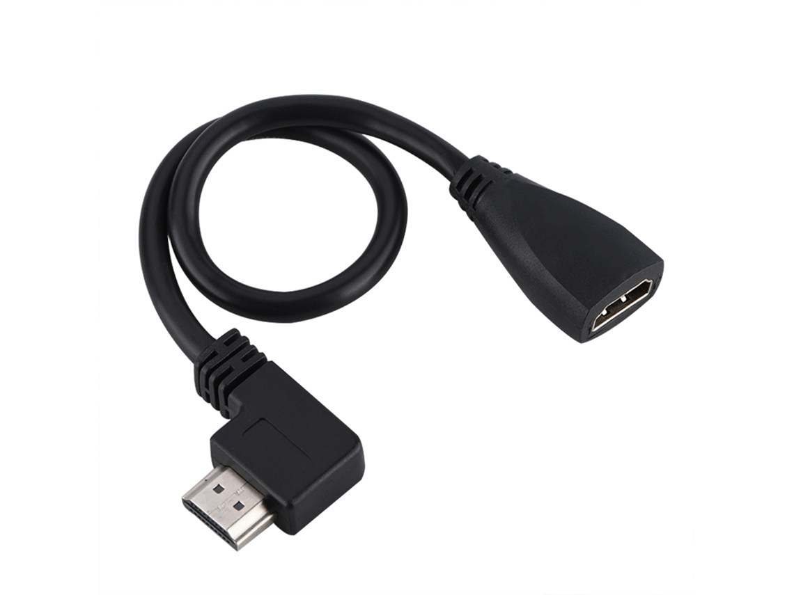 Cabo Hdmi Full Hd 1080p Com Conector Esquerdo Worten