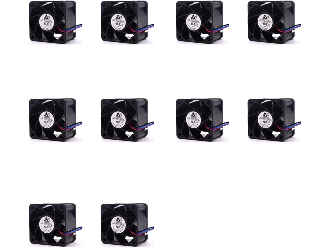 10 Unidades Ffb0412shn 4028 Ventilador de Fluxo de Ar Micro violeta de 4 Cm, 12 V, 0,60 a SFUSHOS