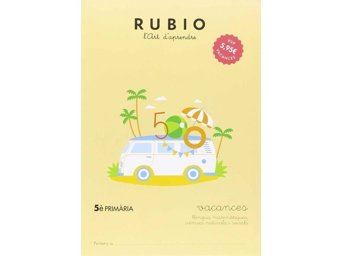 Livro Rubio Vacances 5E.Primaria