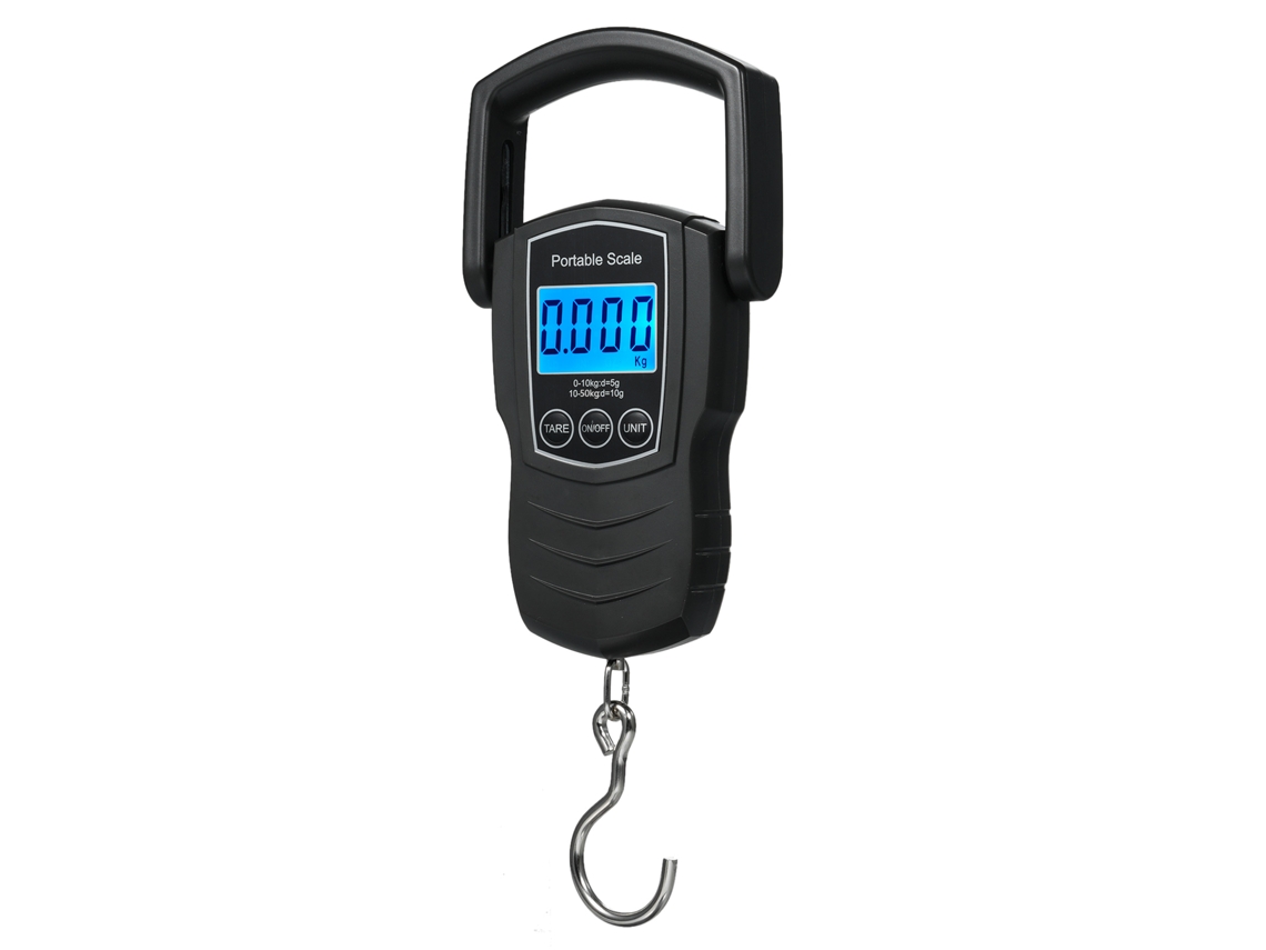 Balanza De Equipaje Digital Portátil Con Pantalla Lcd Y Cinta Métrica 1.5m
