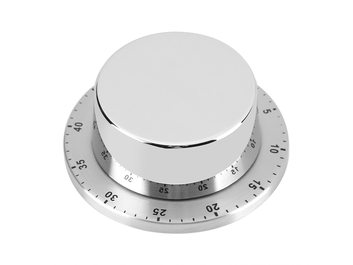 Timer Manual de Cozinha LAXISCREED Prata Magnético