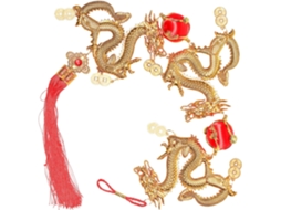Pingente de Dragão GOKOCO, Ornamento do Ano do Dragão, Decoração de Ano Novo Chinês (sem dimensões)