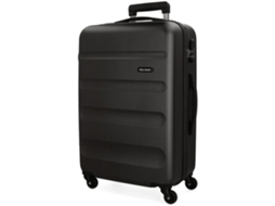 Mala de Viagem Grande ROLL ROAD Flex Preto (75x51x28cm - 91L)