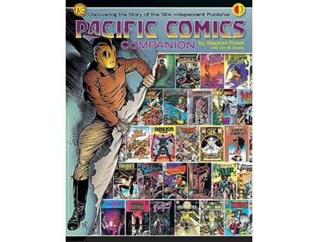 Livro Pacific Comics Companion de Jon B Cooke e Stephan Friedt (Inglês)