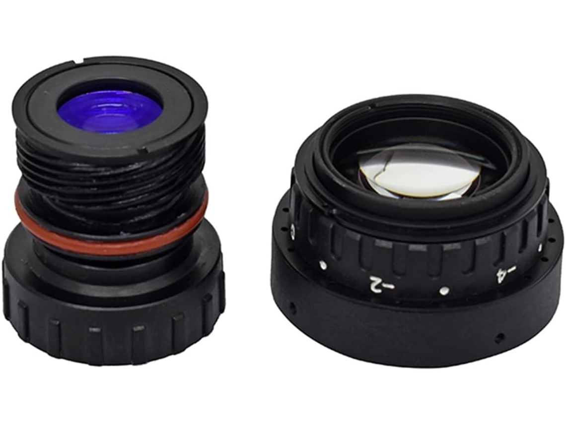 Óculos de Visão Noturna, Ocular e Lente Objetiva do Sistema Óptico Noturno. SFUSHOS