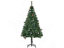 Árvore De Natal Artificial De 150 Cm Com 420 Galhos, Enfeites E Pinhas, Decoração Para Interiores, Verde.