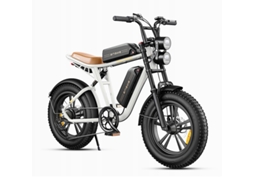 Bicicleta Elétrica ENGWE Motor Sem Escovas ENGWE M20 750W 45Km/H Velocidade Máxima Bateria 48V 13Ah*2 150Km Alcance Branco