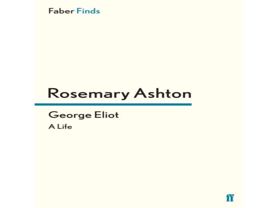 Livro George Eliot de Rosemary Ashton (Inglês)