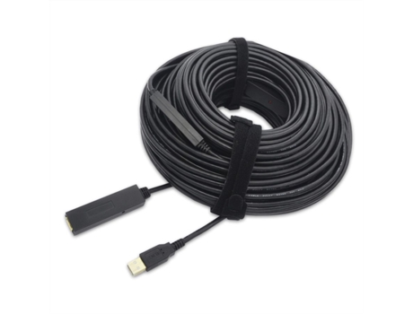 Cabo de Dados VALUE (Macho/Fêmea - USB A - 30 m - Preto)