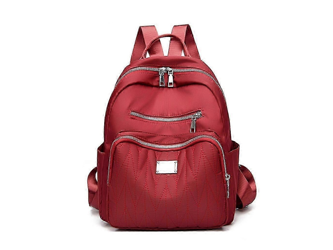 Mochila De Ombro Versátil E Grande Capacidade Para Estudantes, Vermelha Olysi Shop
