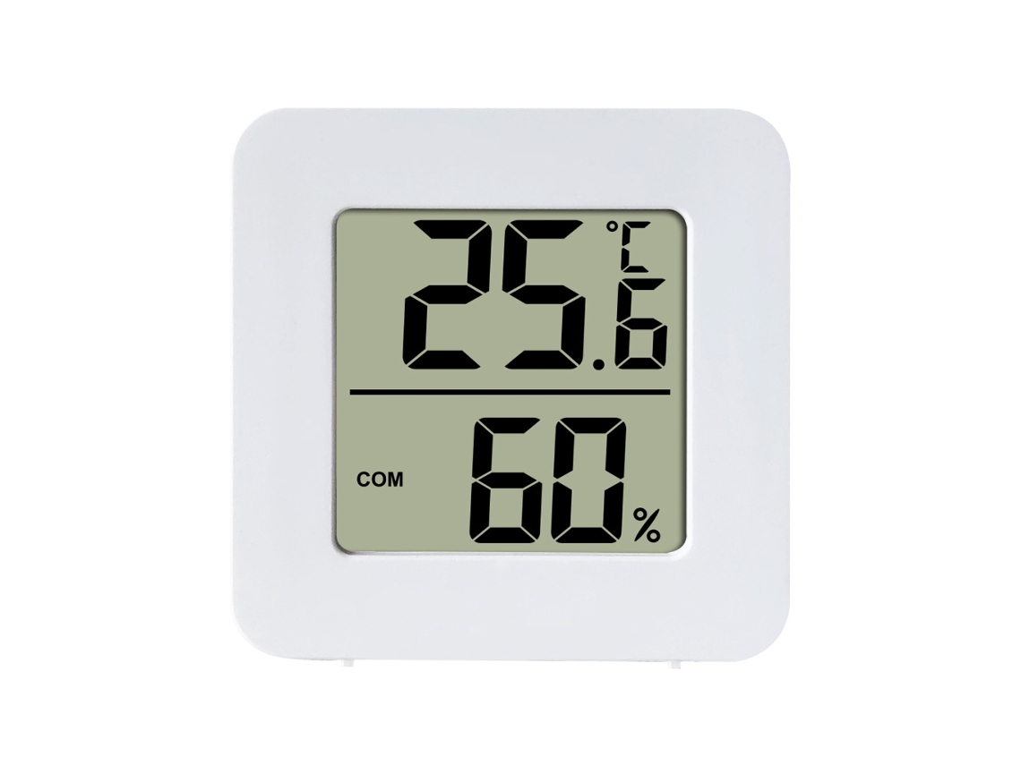 Higrômetro Digital Lcd Para Ambientes Internos Com Sensor De Umidade E Termômetro.-aquaforge