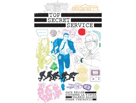 Livro Top Secret Service de Zack Keller (Inglês)