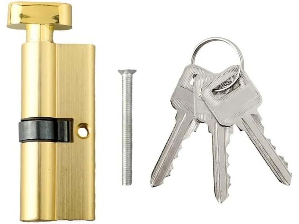 Cilindro de Fechadura para Porta 70 mm | S/MARCA