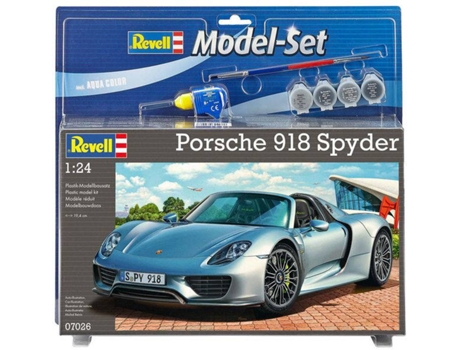 Modelos de veículos terrestres  Model Set Porsche 918 Spyder